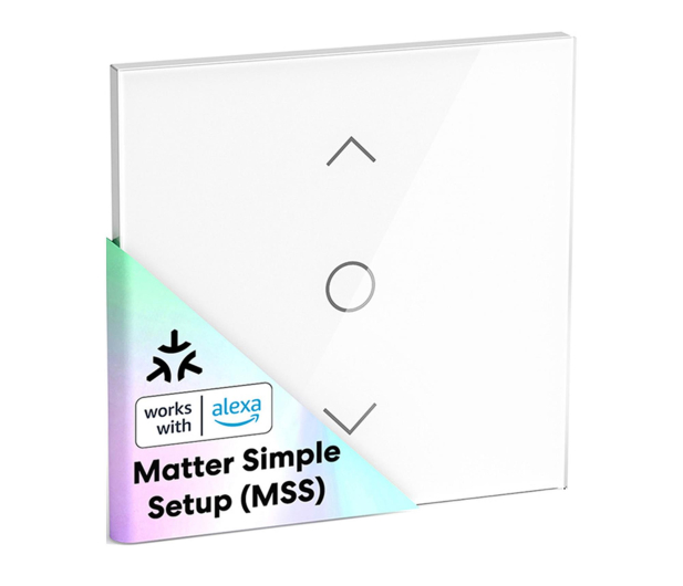 Meross Inteligentny przełącznik rolet WiFi MRS100MA(EU) (Matter) - 1532159 - zdjęcie